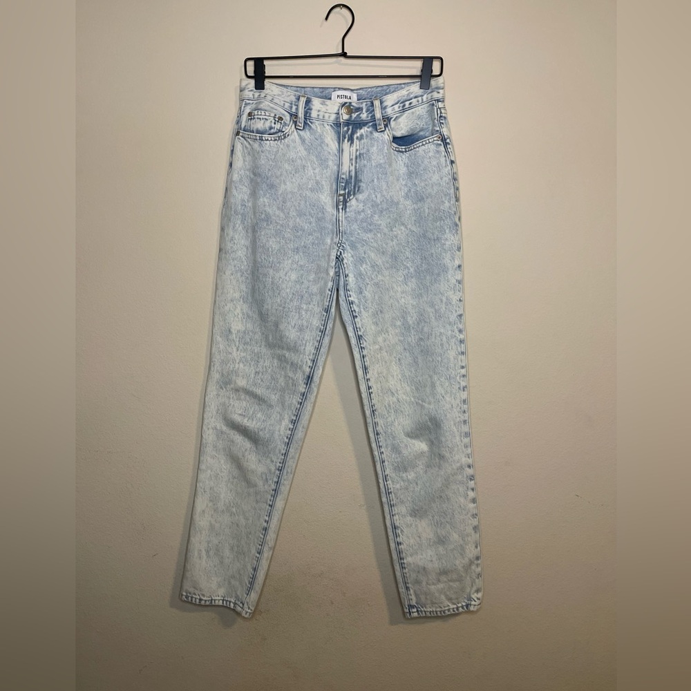 Pistola High Waisted Light Blue Jeans